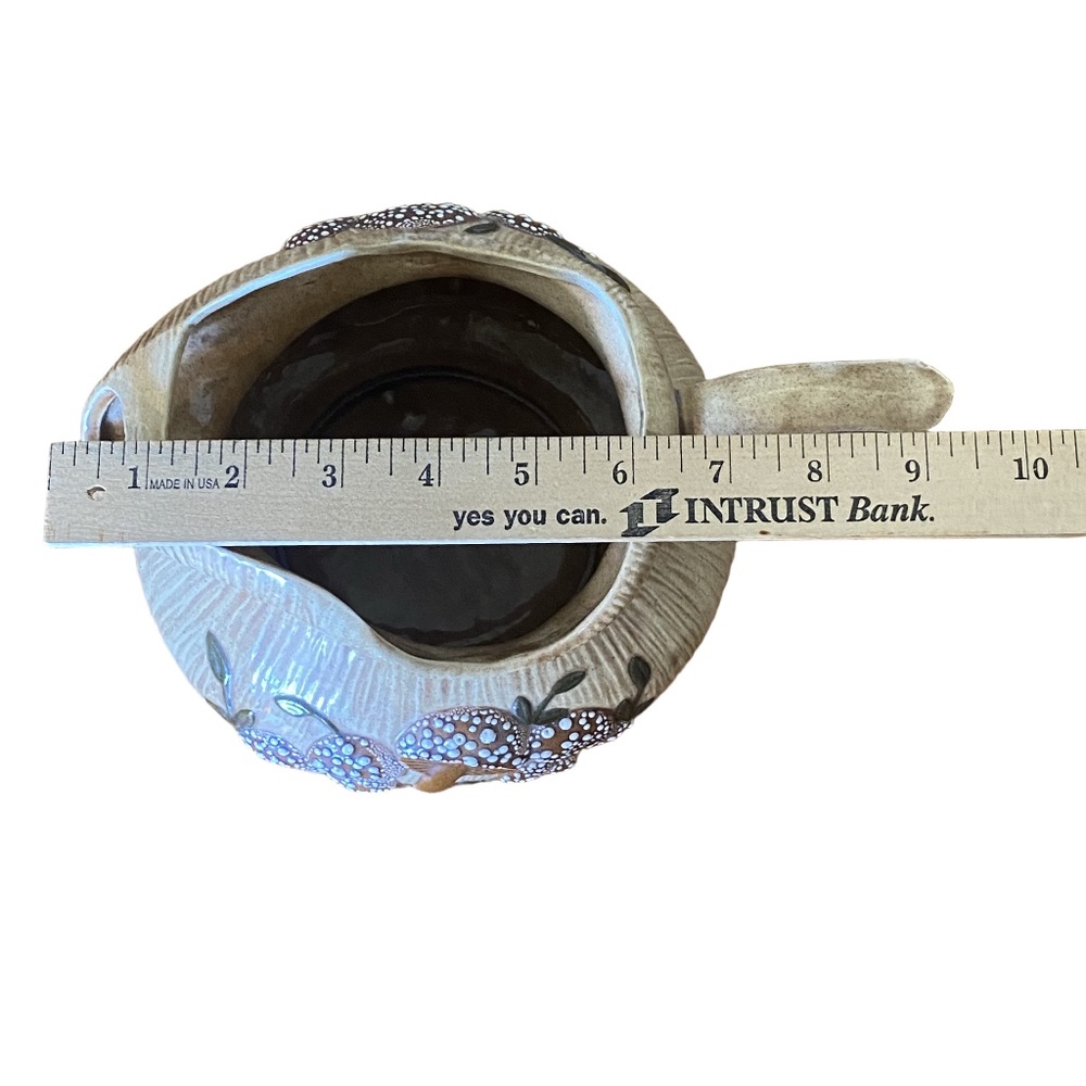 Arnel’s Beige Ceramic Mushroom Teapot Pitcher Set 70s Cottagecore 2pc‎ - Picture 8 of 16